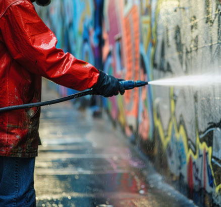 Removing graffiti